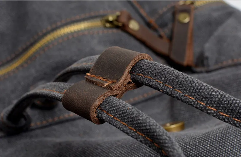 Vintage Backpacks Canvas Daypack #KS6001