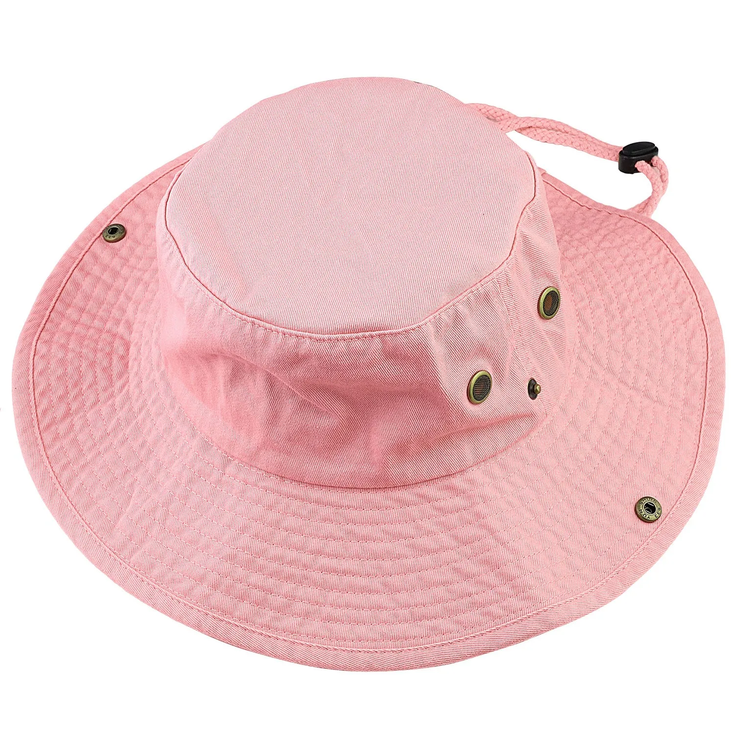 Wide Brim Boonie Hat - Pink