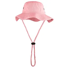 Wide Brim Boonie Hat - Pink