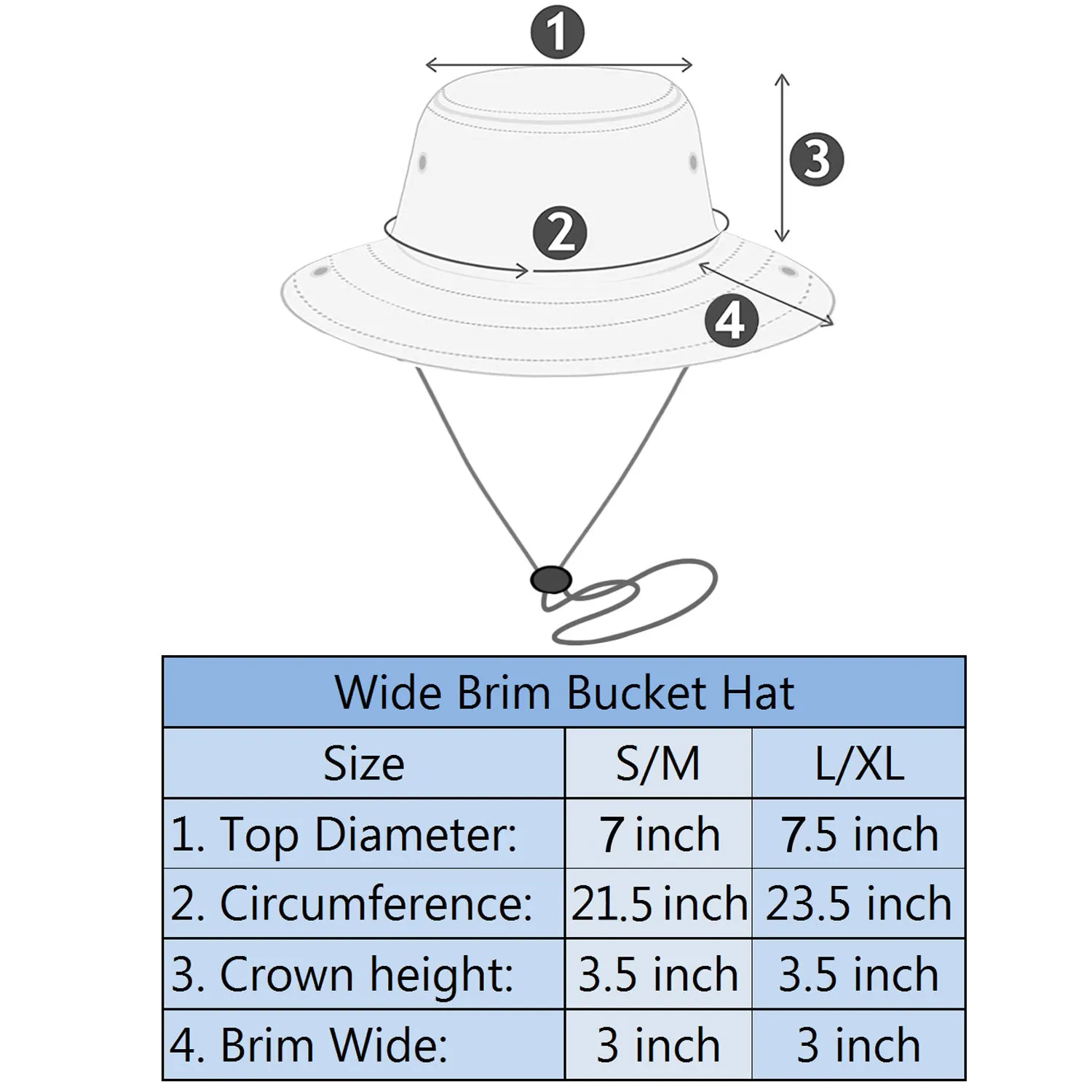 Wide Brim Boonie Hat - Pink