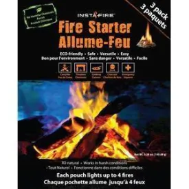 World Famous Insta Fire Starter 3 Pack