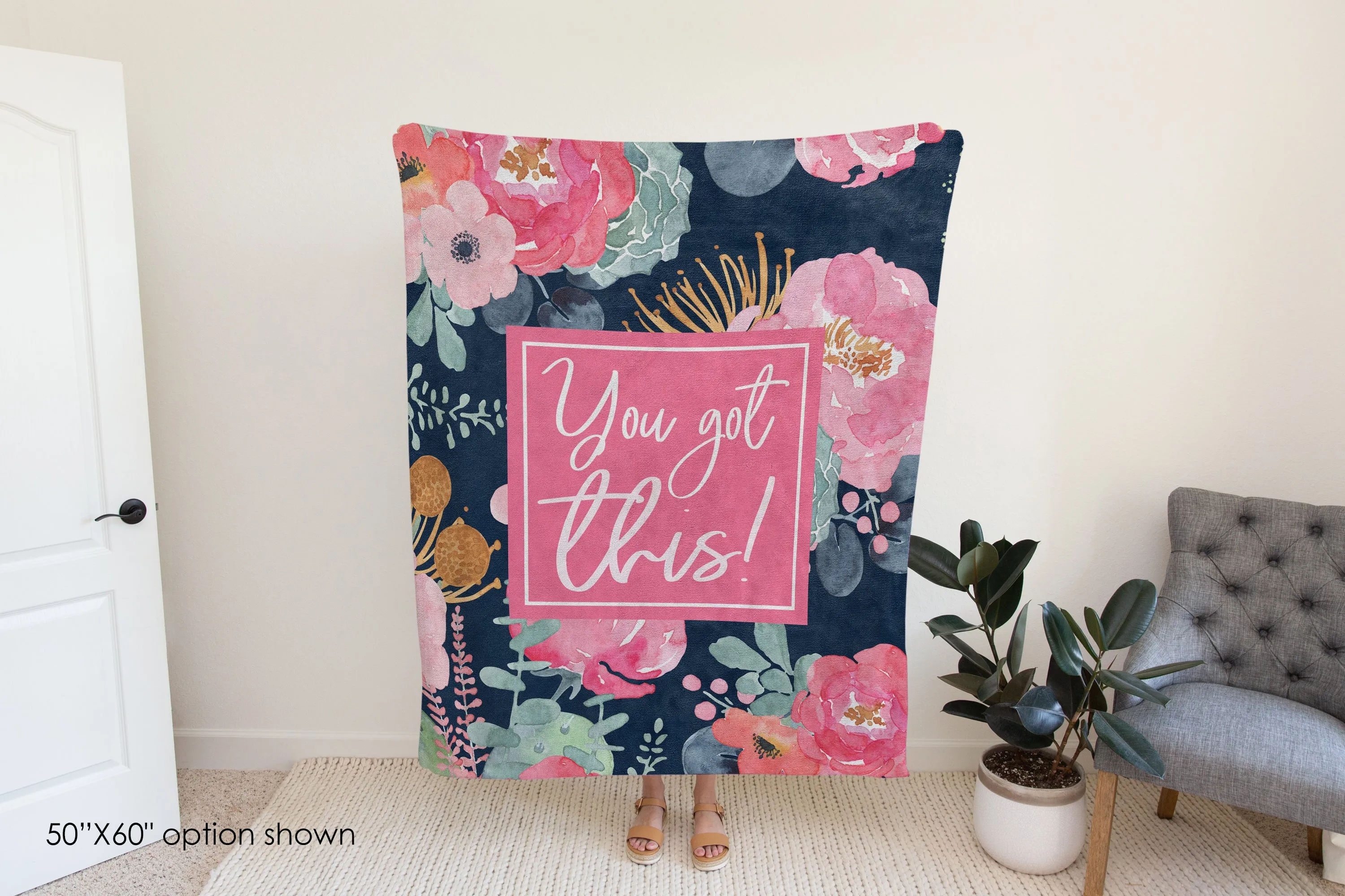 You Got This Positive Affirmations Blanket